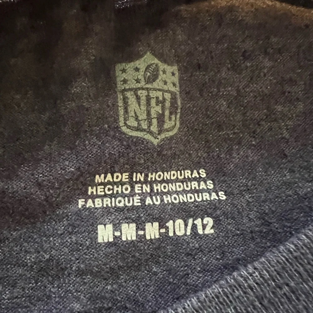 NFL Football Tennessee Titans Navy Blue Marled Tee Boys